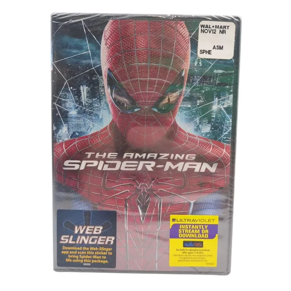 The Amazing Spider-Man DVD 2012 Andrew Garfield Emma Stone Brand New Sealed
